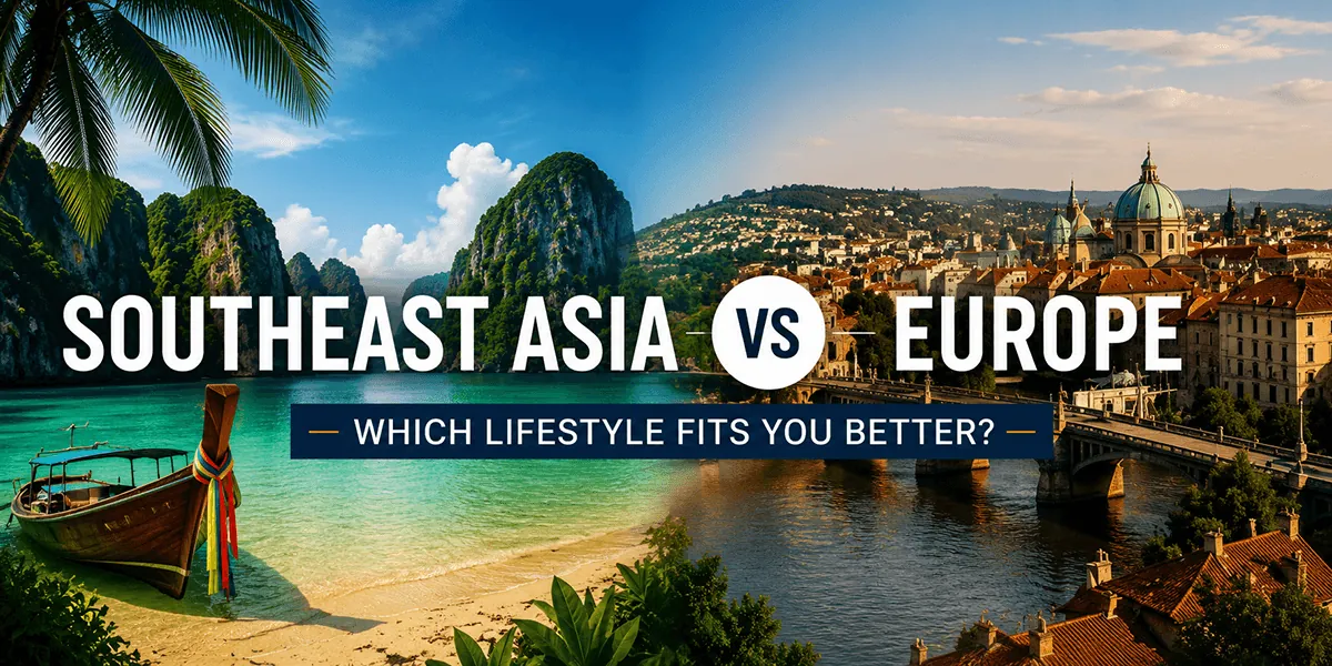 Southeast Asia vs Europe: Which Lifestyle Fits You Better?